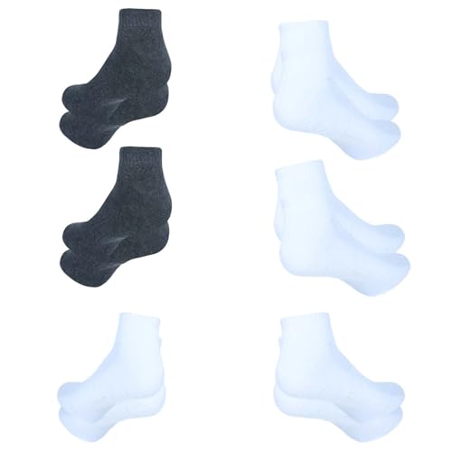 Image of Ankle Socks for Men|Sneaker Socks Breathable Socks for Loafers|Athletic Running Socks Gym Everyday Sock|6 Pairs