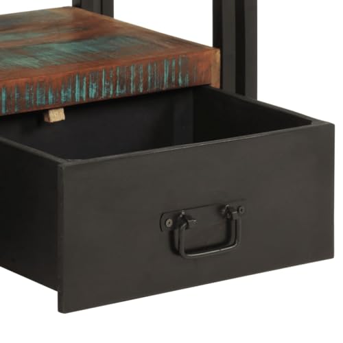 vidaXL TV Schrank Altholz 120x30x40cm Fernsehschrank Lowboard Fernsehtisch