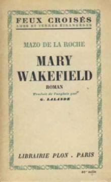 Mary Wakefield. [French] B0000DP8S0 Book Cover