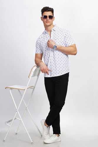 Image of BULLMER Trendy Regular Fit Printed Causal Shirt for Men - Pack of 1