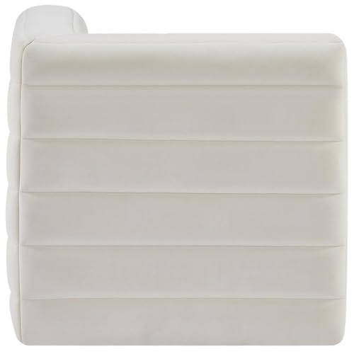 Sillón Modular Terciopelo Crema miniatura 5