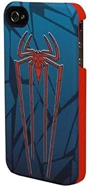Marvel Performance Designed Products IP-1633 Amazing Spider-Man Emblem Clip Case for iPhone 4/4S - Face Plate - Retail Packaging - Multi Color image 2