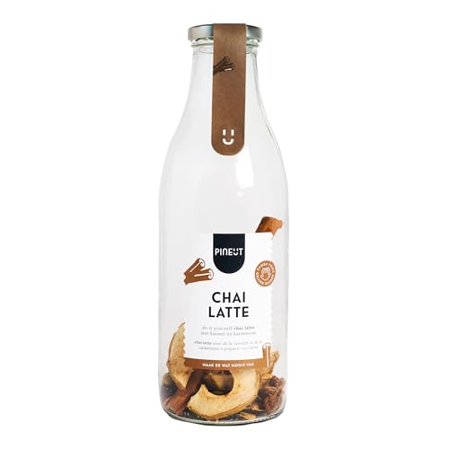 Pineut - Winter Drinks Karaffe Chai Latte zum Selbstmischen I DIY Set I Geschenkidee zum Geburtstag, Weihnachten