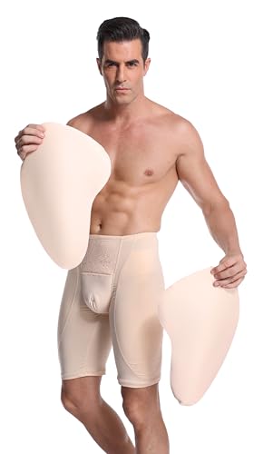 Image of BIMEI 2PS Sponge Hip Pads padded Women Butt Hip Up Padded Enhancer Thigh Pads Butt Lifter Crossdressing Padded Underwear