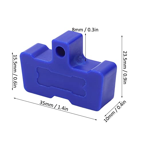 10Pcs Bicycle Brake Pad Spacer Plastic Material Bike Disc Brake Spacer Piston Bleed Block for Hydraulic Brake,for Mountain Road Bike MTB - Image 2