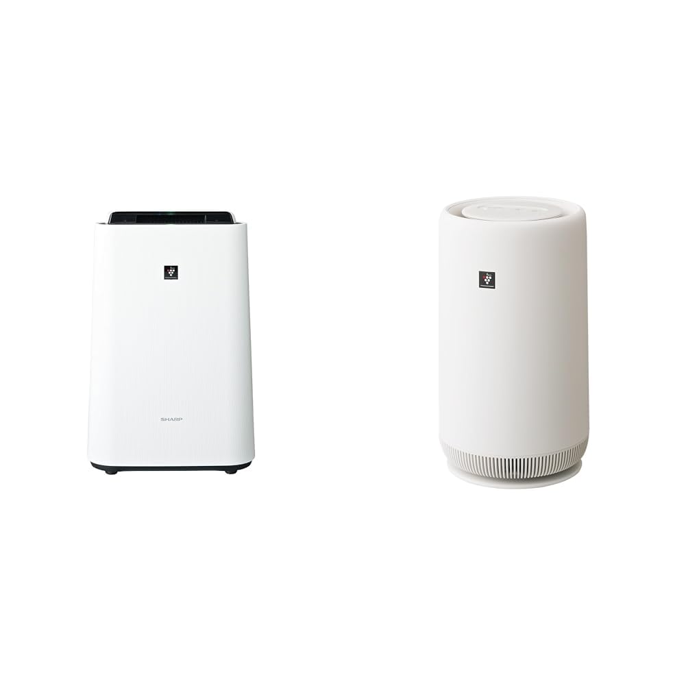 Amazon.co.jp: 【セット買い】シャープ 空気清浄機 KC-S50-W プラズマ