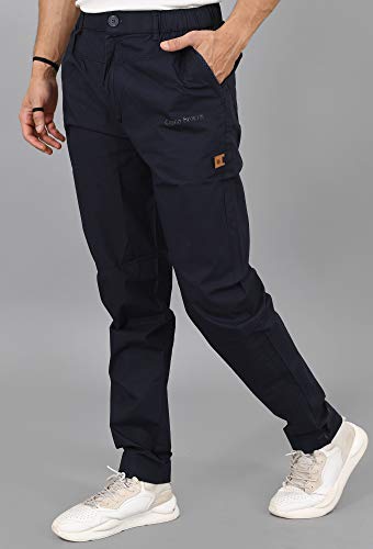 Image of BOX FULL Cotton Men's Regular Fit Track Pant | Light Weight & Comfortable-5494