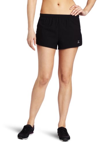 Short Mizuno Maverick Split noir taille XS pour femme running athlétisme