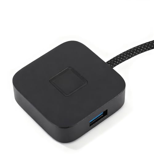 Lecteur d'empreintes digitales USB pour Windows Hello - Capteur biométrique 360° pour PC portable