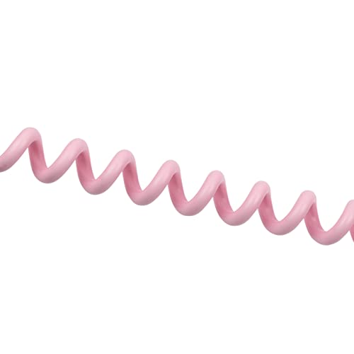 Image of EPOMAKER Puff Aviator Coiled USB Cable, Type C Detachable Mechanical Gaming Keyboard Cable for Win /Mac /Gamers, Suitable for RT100 /TH68 PRO /TH80 PRO /TH96 /TH80 SE /CIDOO V65. etc(Puff Pink)