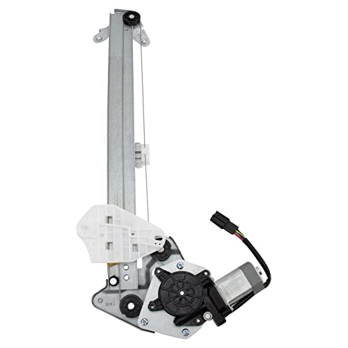 Image of TRQ Front Passenger Side Power Window Motor & Regulator Assembly Compatible with 2013-16 Honda Accord EX EX-L Touring, 2017 Honda Accord Sedan