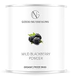 Brombeerpulver – Bio Brombeere gefriergetrocknet |bio organic| freeze-dried blackberry| good-superfruit von good-smoothie| 100% frucht |ohne zusatzstoffe + viele Inhaltsstoffe| 120g