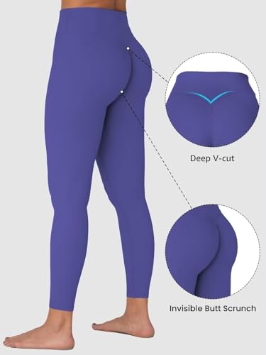 Image of Sunzel Sunzfly Invisible Butt Scrunch Workout Leggings for Women, Butt Lifting High Waisted Gym Yoga Pants with Tummy Control