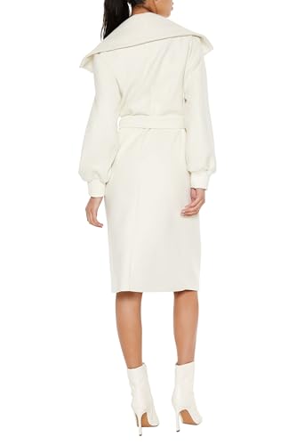 Forever 21 Women's Longline Tie-Waist Coat4