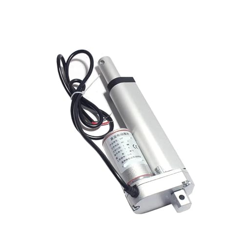 Actionneur linéaire 12V robuste en aluminium force 1000N course 100mm de précision