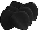 Womens Removable Smart Cups Bra Inserts Pads For Swimwear 3 Pairs In Set