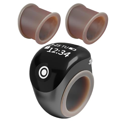 Smart Tally Counter - Bluetooths Application Synchronizations, Digital Vibration Alert Ring, Logic Data Loggings Accessory, Lightweight Handheld Recording Tool | Precise Clicker for Golfers