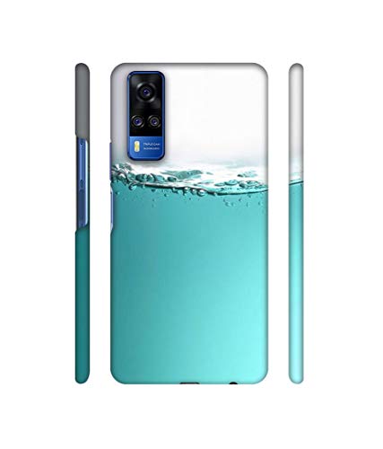 Image of Half Fill Design 3D Printed Hard Back Case Cover for Vivo Y51A / Y31 (2021)