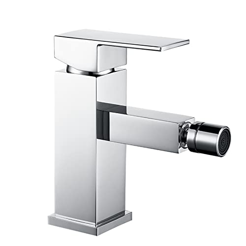 Robinet de lavabo salle de bains mitigeur eau chaude froide sur pont