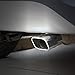 Exhaust tip - To Fit 1.75 to 2.5 Inch Exhaust tail Pipe Diameter- Stainless Steel to give chrome effect - Car Muffler tips