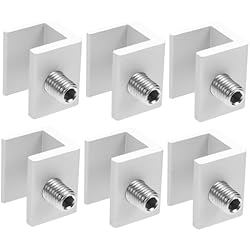 OSALADI 6 Piezas Limitador De Puertas y Ventanas Cerradura Del Marco De La Puerta Tapón Protector De Ventana Tope De Hoja Corredera Aleación De Aluminio Niño Puertas Corredizas Bloqueador