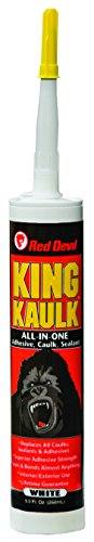 Red Devil 0956 King Kaulk Hybrid Polymer, 1-Pack, White