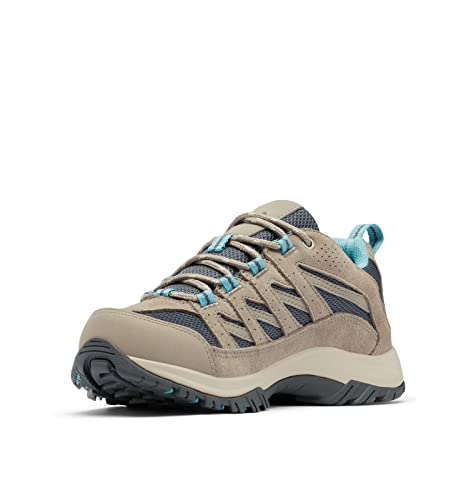 Columbia Tênis de caminhada feminino Crestwood, Grafite/Chaleira, 5 Wide