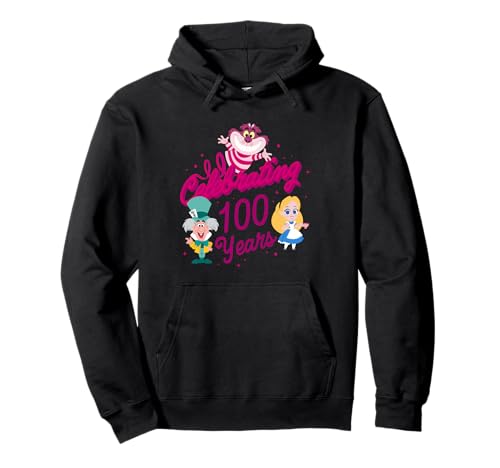D100 Pullover Hoodie Disney 100 Alice in Wonderland sweat à capuche imprimé