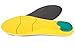 Orthotic Plantar Fasciitis Memory Foam Comfort Elevator Shoe Insole 1/2 Inch Height Increase (Yellow) Excellent Shock Absorption and Cushioning Best Insoles for Men and Women for Everyday Use Size M