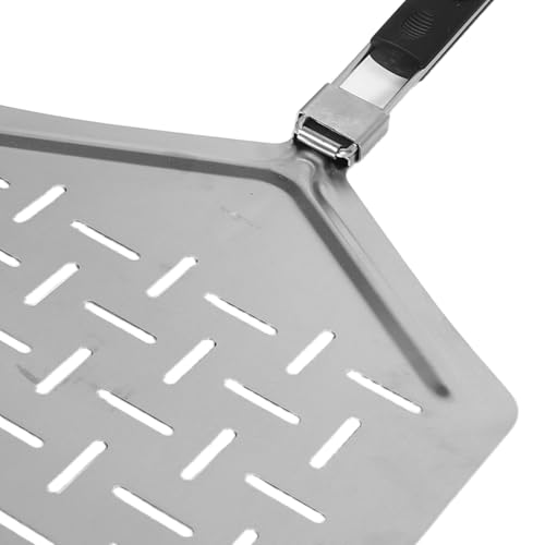 Spatule à pizza acier inoxydable perforée durable et robuste TOYANDONA - 4