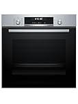 Bosch - Forno Multifunções Pirolítico, Série 6, 60 cm de largura, AirFry, 3D Hotair, Aço, HBG578ES3