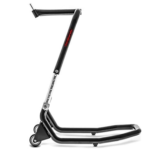 Caballete Moto Delantero a tija ConStands V5 Negro con Pin 21mm
