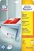 Produktbild Avery Zweckform© 6175 Universal-Etiketten, 105 x 48 mm, Geeignet fr Deutsche Post INTERNETMARKE, 25 Blatt/300 Etiketten, weiá