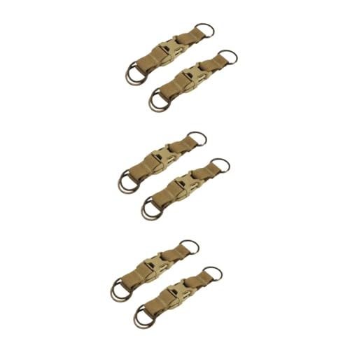 Mousquetons de montagne en alliage durable boucles de fixation pour sac à dos de sport