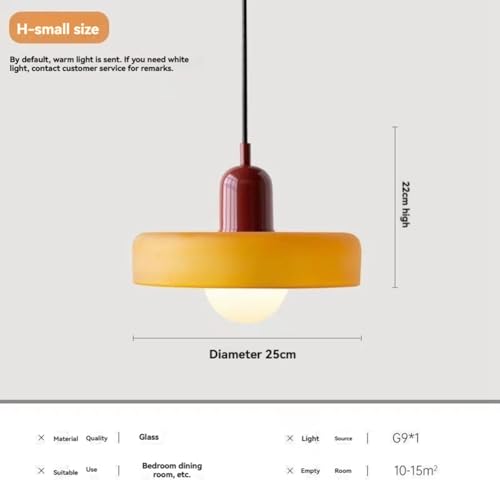 Suspension en verre moderne pour créer une ambiance feutrée dans votre chambre à coucher - 4