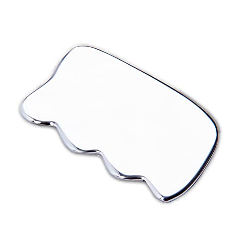 Allshow Stainless Steel Gua Sha Scraping Massage Tool for Face, IASTM Tools, Myofascial Scraping Tools for Physical Therapy and Deep Tissue Muscle Scraping