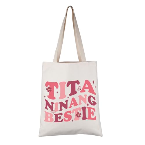 Bolso tote VAMSII para ninang, tita o bestie, regalo para diosa madrina, bolso de mano filipino miniatura 1