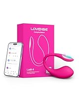 LOVENSE Lush 4 Vibrator, Sexspielzeug für die Paare, G-Punkt-Vibratoren für Frauen, Tragbarer Vibrator mit Fernbedienung & LED-Licht, Wasserdicht IPX7, Leise, APP-Control Paarvibrator, Sex Toys, Rosa