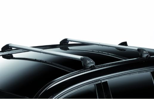 Barre Portatutto Compatibili Con Ford Focus III SW Dal 2011 Al 2018 - Solo Per Railing Chiusi - Antifurto - Omologate - Portata 90 Kg - Alluminio