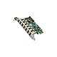 InLine PCIe USB 3.2 Karte, 7X USB-A Gen.1 Ports, 5 Gb/s, SATA Stromanschluss, VL805, für Windows & Linux, 76661L