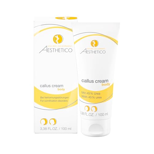 AESTHETICO callus cream - Crème fonctionnelle contre les callosités fortes - Crème anti-crevasses à l'urée - 100 ml