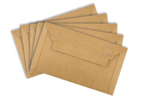 Image of RIGID MAILERS Size 9.5 inch x 5.3 inch Inches (240 x 135 mm) 430 GSM Thick, Pack of 10 Envelope