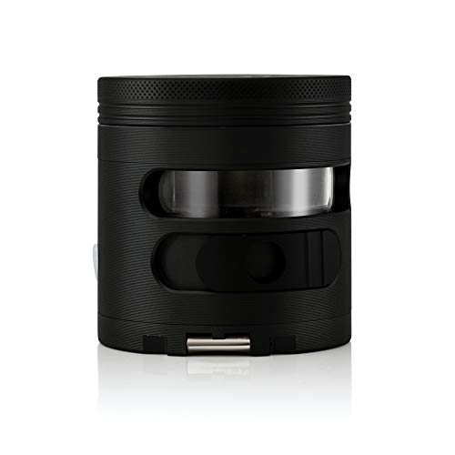 Tectonic9 MANUAL Herb Grinder w/ AUTOMATIC Electric Herbal Spice Dispenser Large 2.5" Aluminum Alloy - Thumbnail 3