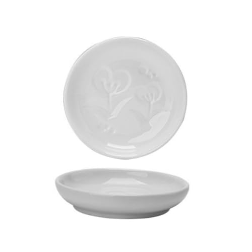 Zerodeko 6 Peças Mini Prato De Molho Cerâmica Pratos De Condimento Pequeno Prato De Sushi Tigelas De