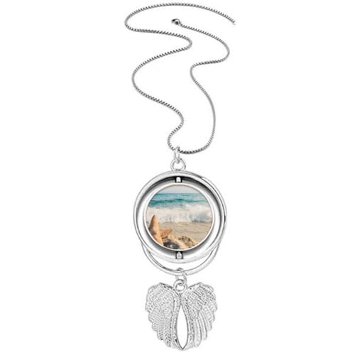Collier étoile de mer et ailes d'ange idéal pour rehausser vos tenues d'été