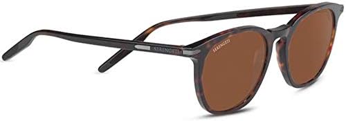Serengeti 8937 Acetate Arlie, Shiny Dark Havana Mineral Polarized Drivers, one size
