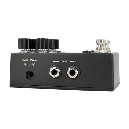 Walrus Audio Monumental Stereo Harmonic Tap Tremolo, Black - Thumbnail 5