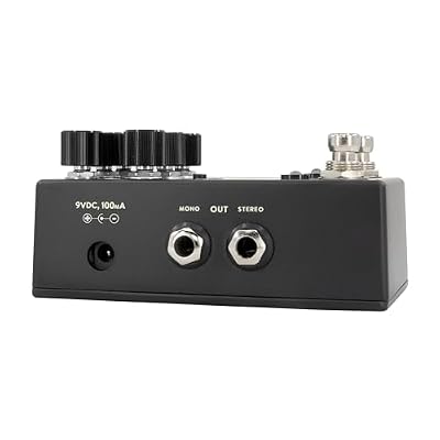 Walrus Audio Monumental Stereo Harmonic Tap Tremolo, Black