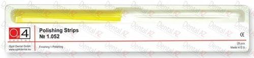 Abrasive Strips for Interproximal Gross Reduction and Contouring, 25pcs, Fine Grain