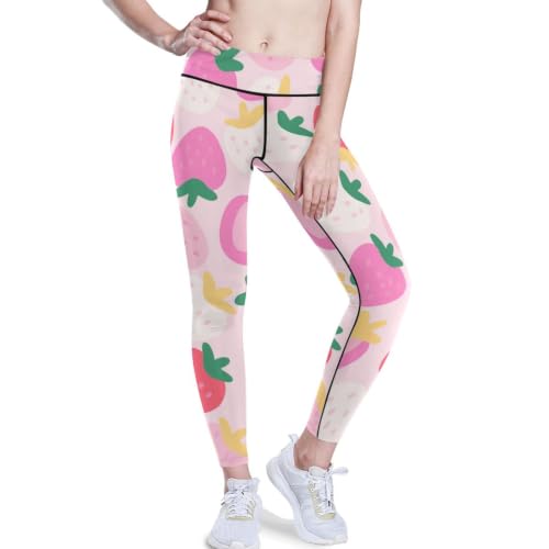 Leggings de yoga con levantamiento de glúteos y prácticos bolsillos laterales